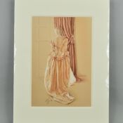 KAY BOYCE (BRITISH CONTEMPORARY), 'Olivia', A Limited Edition print, 64/95, of a woman in Historical