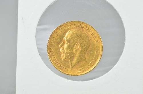 A FULL GOLD SOVEREIGN GEORGE V 1911 - Image 2 of 2