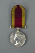A CHINA WAR MEDAL 1842, named around rim as follows, William Hancock H.M.S. Endymion, weight