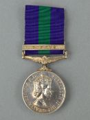 ERII GENERAL SERVICE MEDAL, bar Cyprus, correctly named to 234981 Pte. C. White A & S Highlanders