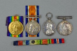 A WWI TERRITORIAL AND VOLUNTEER FORCE ARCHIVE OF MEDALS TO MEMBERS OF THE SAME FAMILY, to include