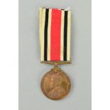 A GEORGE V BRONZE MEDAL FOR FAITHFUL SERVICE IN THE SPECIAL CONSTABULARY, correctly named to