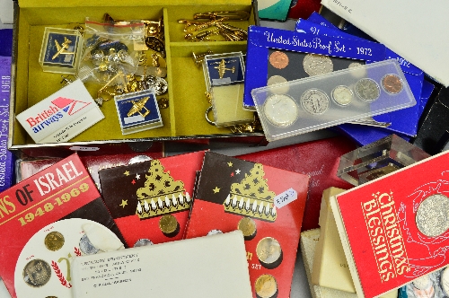 A CARRY BAG CONTAINING COIN SETS, PROOF SETS, SILVER AND INGOTS, to include Canada silver Dutch - Image 4 of 4