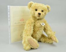 A BOXED LIMITED EDITION STEIFF 'PAUL THE GROWLING BEAR REPLICA 1908', No 01801/1908, No 400513,