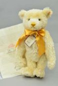A BOXED LIMITED EDITION STEIFF 'BRITISH COLLECTORS TEDDY BEAR 2000', No 00679/4000, No 654763,