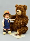 A BOXED LIMITED EDITION STEIFF 'FRITZL AND HEIN', No 1579/2500, No 655234, comprising teddy bear