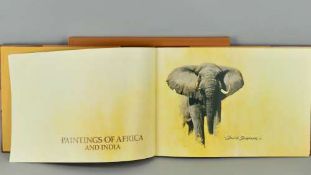 DAVID SHEPHERD (BRITISH 1931 - 2017) 'PAINTINGS OF AFRICA AND INDIA', a limited edition book 396/