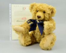 A BOXED LIMITED EDITION STEIFF CENTENARY TEDDY BEAR, 1902 to 2002, limited edition No 6628, No