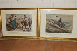 JOHN LEECH (1817-1864), two 19th century hand coloured lithographs, 'Our Friend Mr.Noddy....' and '