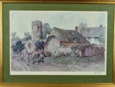 ERIC STURGEON (BRITISH 1920), a limited edition print number 435, signed lower right with Fine Art