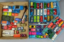 A QUANTITY OF UNBOXED ASSORTED PLAYWORN DIECAST VEHICLES, to include Corgi Toys Citroen 'Le