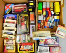 A QUANTITY OF BOXED AND UNBOXED ASSORTED DIECAST VEHICLES, to include a collection of Dustbin