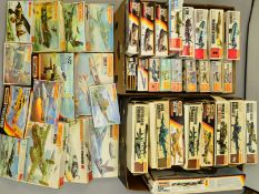 A COLLECTION OF MATCHBOX MODEL AIRCRAFT KITS, in three boxes containing approximately 38 kits, scale