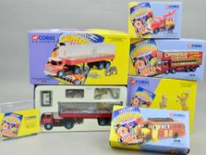 A COLLECTION OF BOXED CORGI CLASSICS CHIPPERFIELDS CIRCUS MODELS, to include Foden S21 Articulated