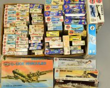 A COLLECTION OF AIRFIX MODEL KITS, predominantly Aircraft but also a small number of other models,