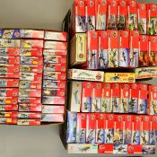 A COLLECTION OF AIRFIX MODEL AIRCRAFT KITS, in three boxes containing approximately 75 kits, scale