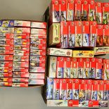 A COLLECTION OF AIRFIX MODEL AIRCRAFT KITS, in three boxes containing approximately 75 kits, scale