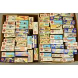 A COLLECTION OF AIRFIX MODEL AIRCRAFT KITS, in two boxes containing approximately 70 kits, scale