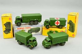 A BOXED DINKY TOYS FODEN 10-TON ARMY TRUCK, No.622, a boxed Bedford RL 3-Ton Army Wagon, No.621,