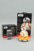 A BOXED SPHERO STAR WARS BB-8 APP ENABLED DROID, not tested but appears complete, with a boxed