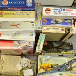 A COLLECTION OF FOURTEEN AIRFIX MODEL AIRCRAFT KITS, scale mainly 1:72, contents largely unchecked