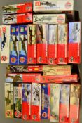 A COLLECTION OF AIRFIX MODEL AIRCRAFT KITS, in two boxes containing approximately 24 kits, scale