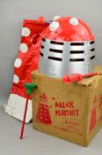 A BOXED BERWICK TOYS DALEK PLAYSUIT, c.1965, complete with suit, dome and all accessories,