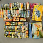 A COLLECTION OF HELLER AND HELLER HUMBROL MODEL AIRCRAFT KITS, contained in three boxes and loose,