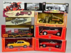 A QUANTITY OF BOXED SNAP-ON DIECAST MODELS, assorted sizes, to include three 40 years 1965-2005