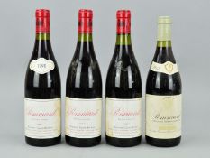 FOUR BOTTLES OF POMMARD, comprising 3 x Domaine Cyrot-Buthiau 1991 and 1 x 1982 vintage (4)