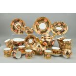 AN EARLY 19TH CENTURY SPODE JAPAN PATTERN IMARI TEA AND COFFEE SERVICE, pattern No.1823,