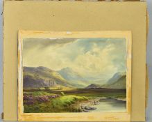 DONALD A. PATON (BRITISH 1879-1949), 'Near Poolewe, Ross-Shire', watercolour, signed lower left,