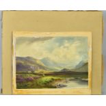 DONALD A. PATON (BRITISH 1879-1949), 'Near Poolewe, Ross-Shire', watercolour, signed lower left,