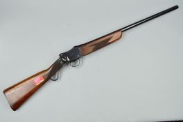 A 12 BORE SINGLE BARREL 2 1/2'' CHAMBERED MKIII GREENER G.P. MARTINI ACTION SHOTGUN, serial number