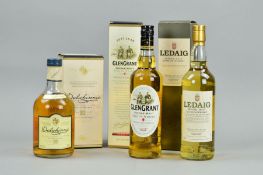 THREE BOTTLES OF SINGLE MALT SCOTCH WHISKY, comprising a Dalwhinnie 15 year old, 43% vol, 70cl, a