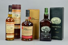 THREE BOTTLES OF EXCEPTIONAL SINGLE MALT SCOTCH WHISKY, comprising a Chivas Brothers Strathisla