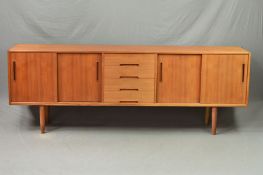 NILS JONSSON FOR TROEDS GIGANT, BJARNUM, SWEDEN, a teak 1960's sideboard featuring four drawers,