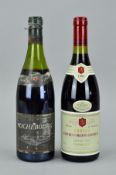 TWO BOTTLES OF BURGUNDY, one is a Domaines Charles Vienot Richebourg the bottle shows signs of