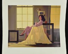 JACK VETTRIANO (BRITISH 1951), 'Winter Light and Lavender', a limited edition artists proof print,
