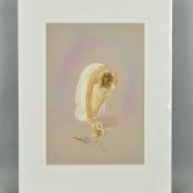 KAY BOYCE (BRITISH CONTEMPORARY), 'Ballet Slippers', a limited edition print 70/650 of a woman
