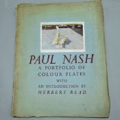 PAUL NASH - A PORTFOLIO OF TEN COLOUR PLATES, from a series titled Contemporary British Painters,