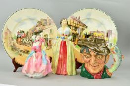 A GROUP OF ROYAL DOULTON, to include 'Henrietta Marie 1609 -1666' HN 2005 and 'Maytime' HN 2113,
