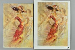 GARY BENFIELD (BRITISH 1965), 'Elegance', two limited edition prints, A/P 120/175 and 58/150, one on