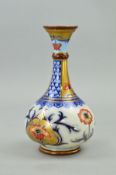 A JAMES MACINTYRE AND SONS AURELIAN WARE VASE, designed by William Moorcroft, printed with Art