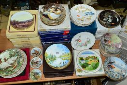 A QUANTITY OF COLLECTORS PLATES, to include Wedgwood 'Game Birds of Britain Collection', Royal