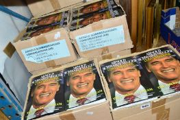 APPROXIMATELY NINETY COPIES OF 'ARNOLD SCHWARZENEGGER CONVERSATIONS, THE AMERICAN DREAM', by Fiaz