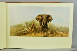 DAVID SHEPHERD (1931-2017), 'Paintings of Africa and India', a limited edition book 423/500,