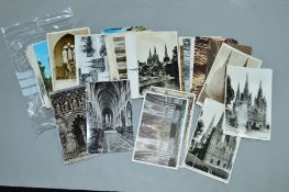 LICHFIELD INTEREST, approximately forty four postcards of the Cathedral and city views