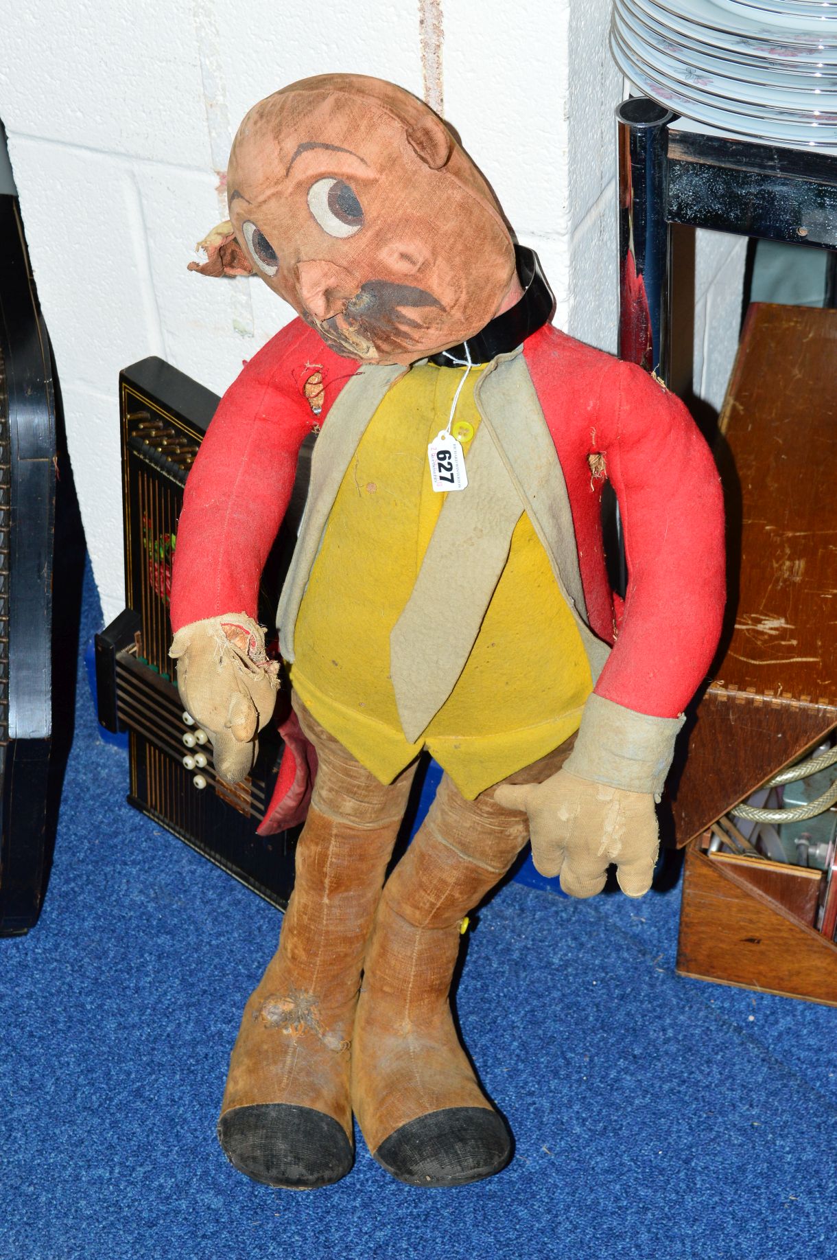 A DEANS RAG BOOK PICKITOOP TOYS PRIVATE SAM SMALL DOLL, c.1935/6, doll modelled on the character