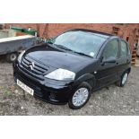 A CITREON C3 DESIRE, manual, black, 1360cc, petrol, 5 door, BV56 0YB, V5C present, first registred